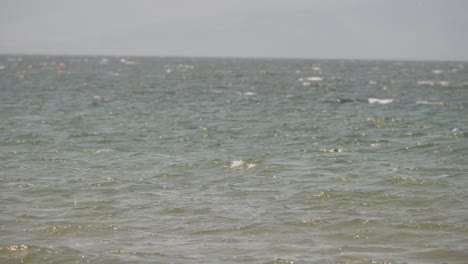 cinematic ocean, slow motion scenery, coastal waters, tranquil seaside