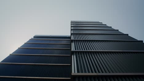 fachada de un edificio moderno