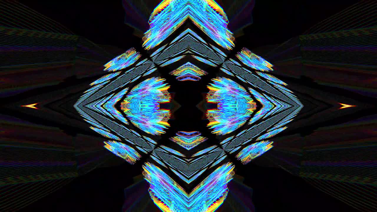 el prisma del caleidoscopio fascinante los reflejos el fondo brillante