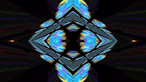 Spellbinding kaleidoscope prism reflections glittering background