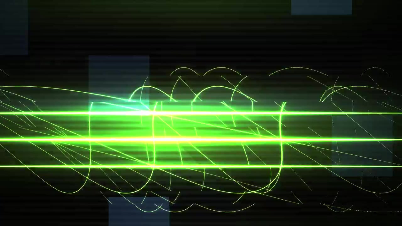 Dynamic Green Energy Waves Flowing on a Digital Background
