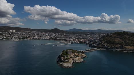 vista general del distrito de kusadasi