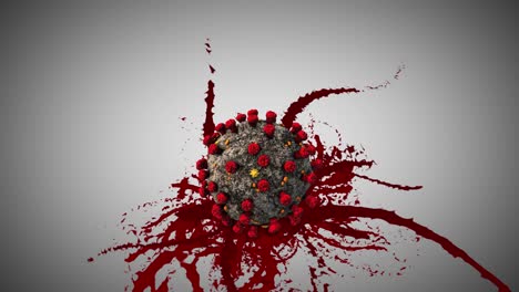 coronavirus (covid-19) spreading infection concept 3d rendering