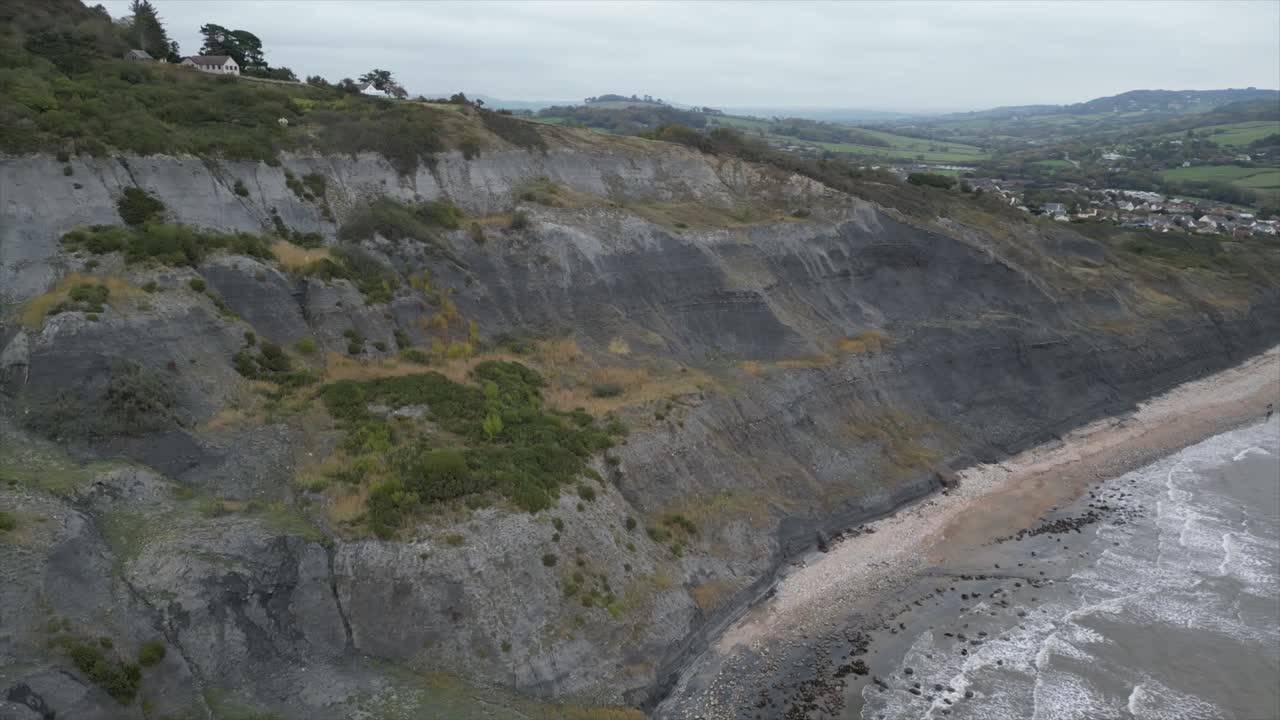 кинематографические дюны на береговой линии в англии