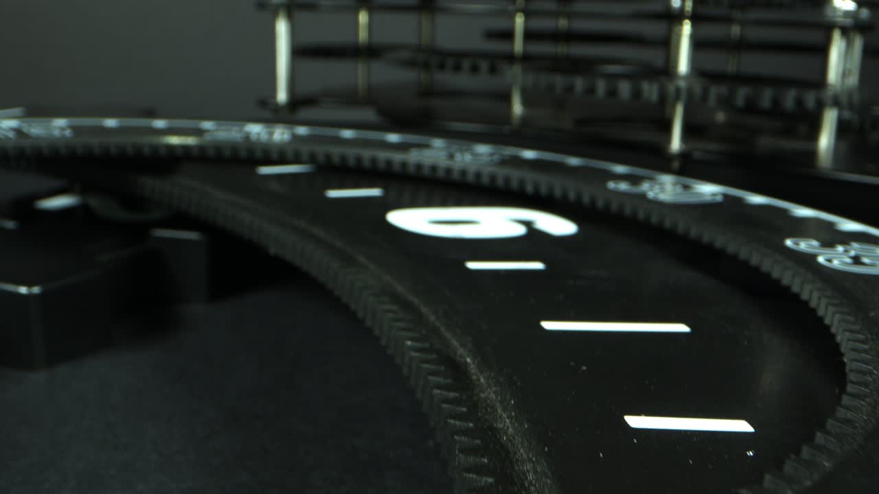 레트로 그룬지 산업 기계 시계 기어