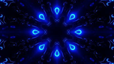 animación con bucle infinito. el caleidoscopio animación con bucle infinito.