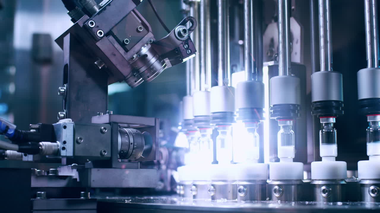 의약품 생산 라인 의약품 품질 관리