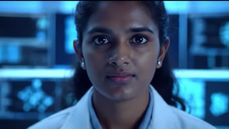 a dedicated scientist conducts research in a high-tech laboratory filled with advanced equipment, showcasing passion and commitment to scientific discovery during a bright day.