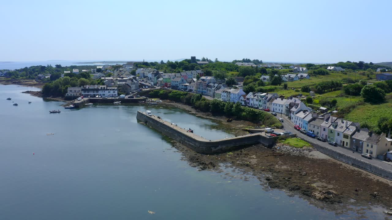 roundstone village, connemara, county galway, 아일랜드, 2021년 7월