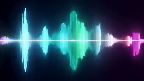 visualización de la forma de onda de audio