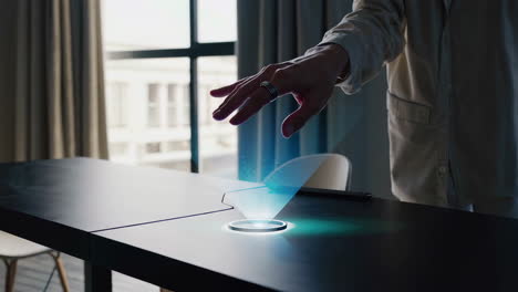 wireless charging with augmented reality projection