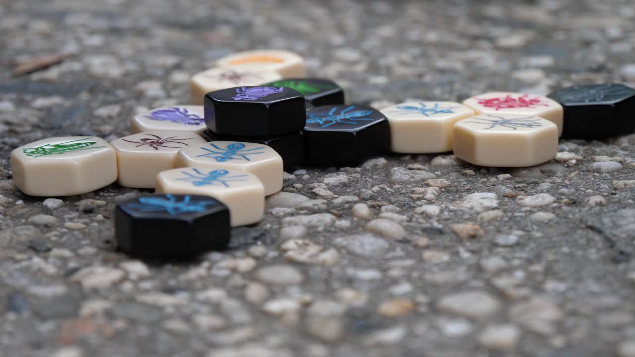 jugando colmena en el suelo