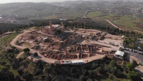 prophet nebi samuel national park aerial view