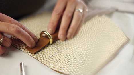 leatherworking project