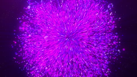 abstract colorful explosion with pink and purple lights