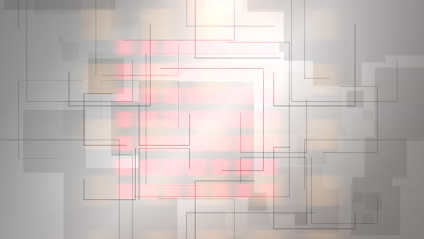 animación gráfica de introducción de noticias con líneas y fondo abstracto de forma