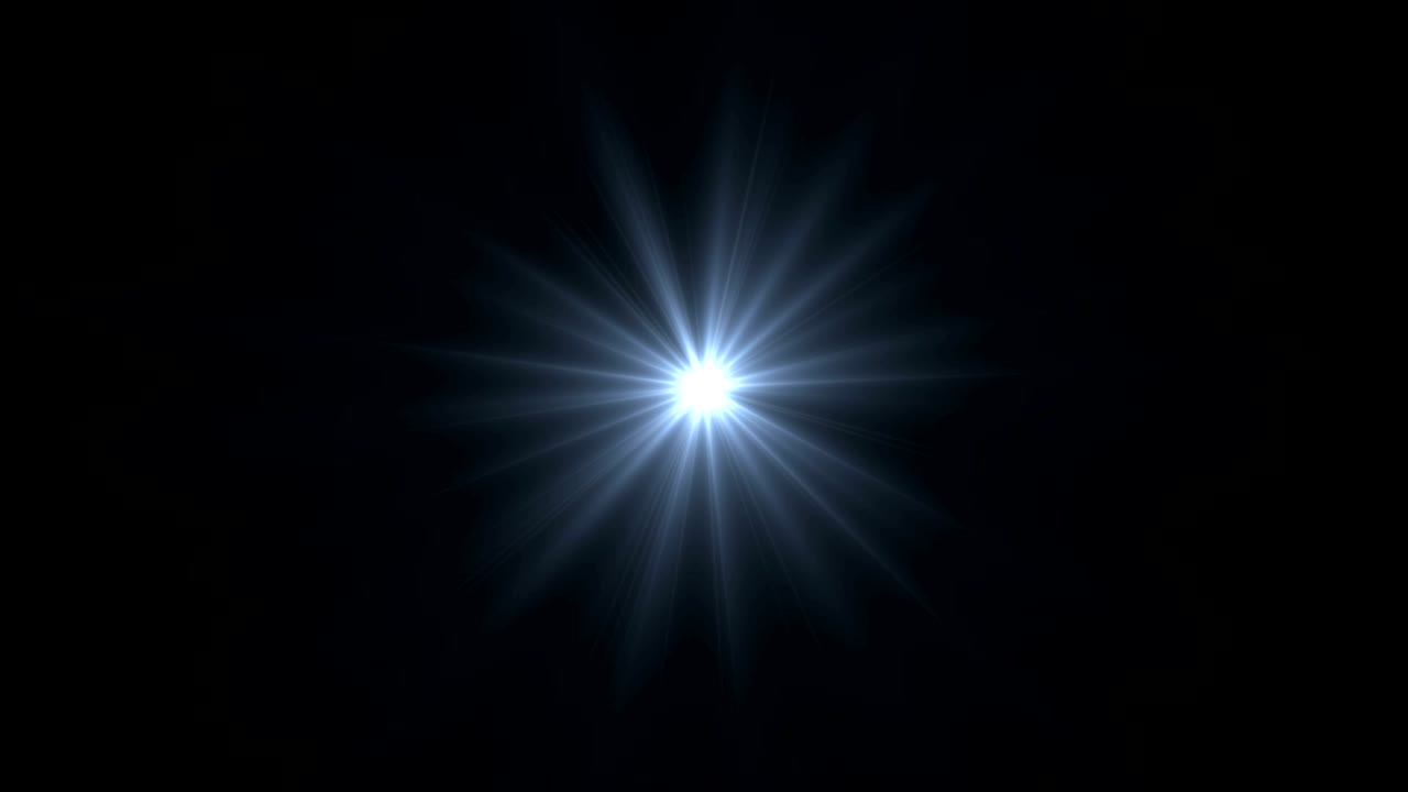 las luces de las lentes de 4k