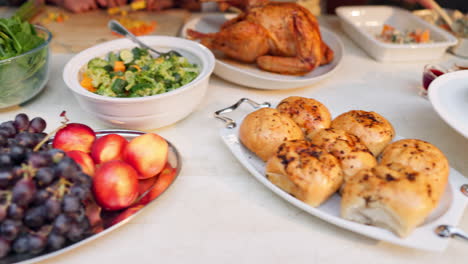 assortment of food on a table