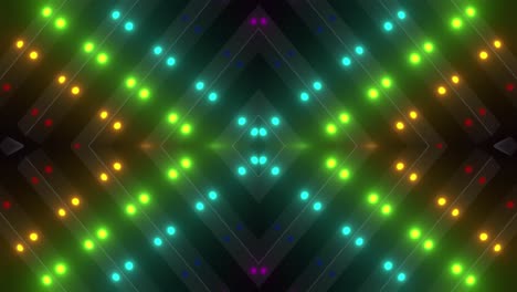 colorful geometric light pattern