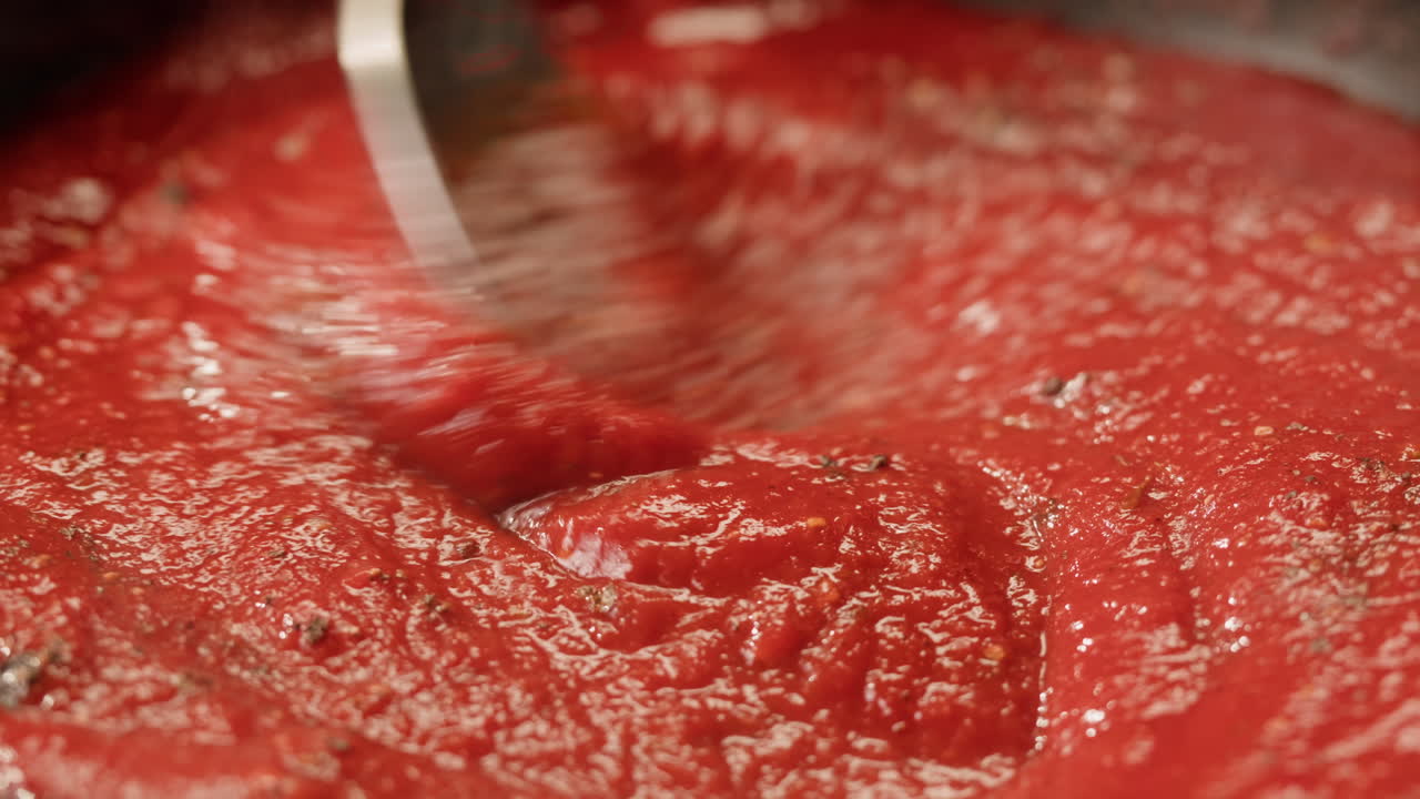 토마토 소스를 만드는 것