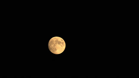 lapso de tiempo de super luna llena, evento astronómico natural