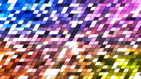 cuadrados de alta tecnología, multicolor, abstracto