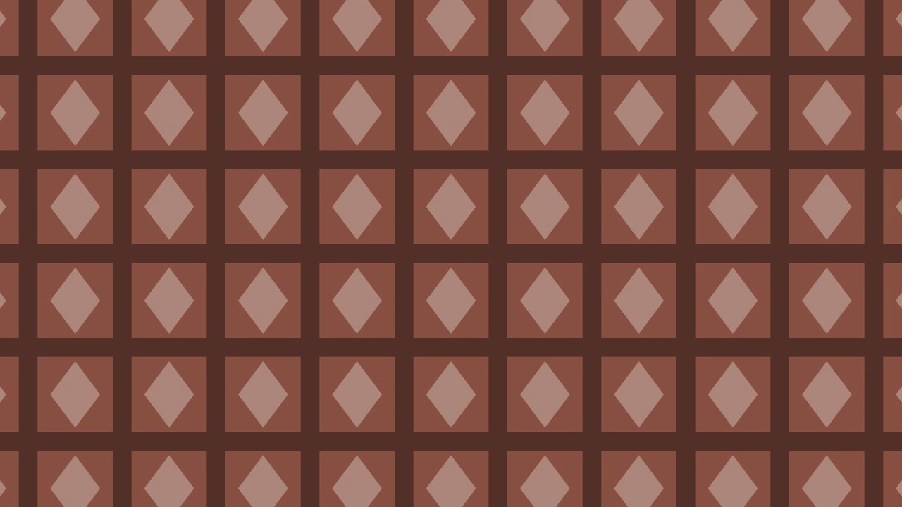 Brown Diamond Pattern