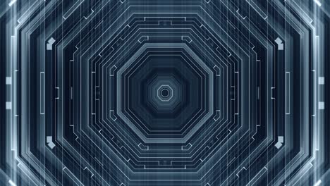 el concepto de kaleidoscopio animación abstracta