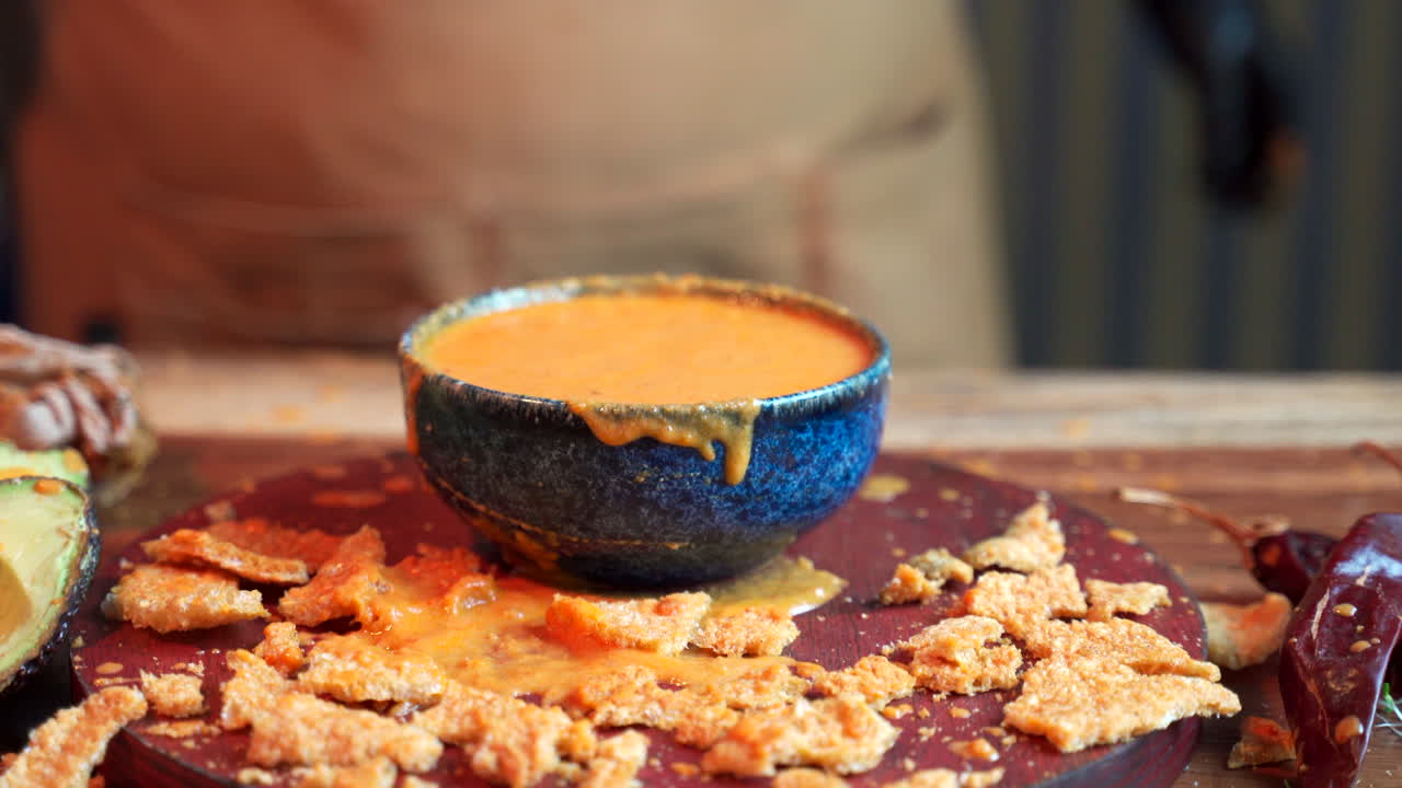 costillas de cerdo creme overflow gotas desagradable comida mexicana