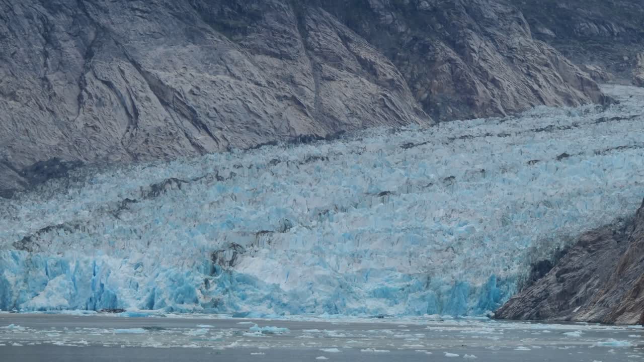 Scenic cruising at the Dawes Glacier, Endicott Arm fjord, Alaska.