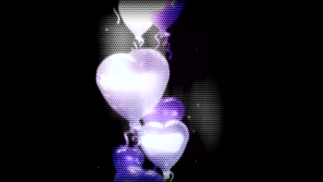 fondo de movimiento animado generado por computadora para bodas