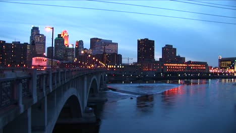 A-Picturesque-City-Skyline-At-Night-With-Lights