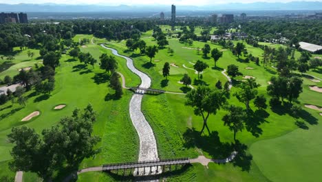 cherry creek running through denver country club