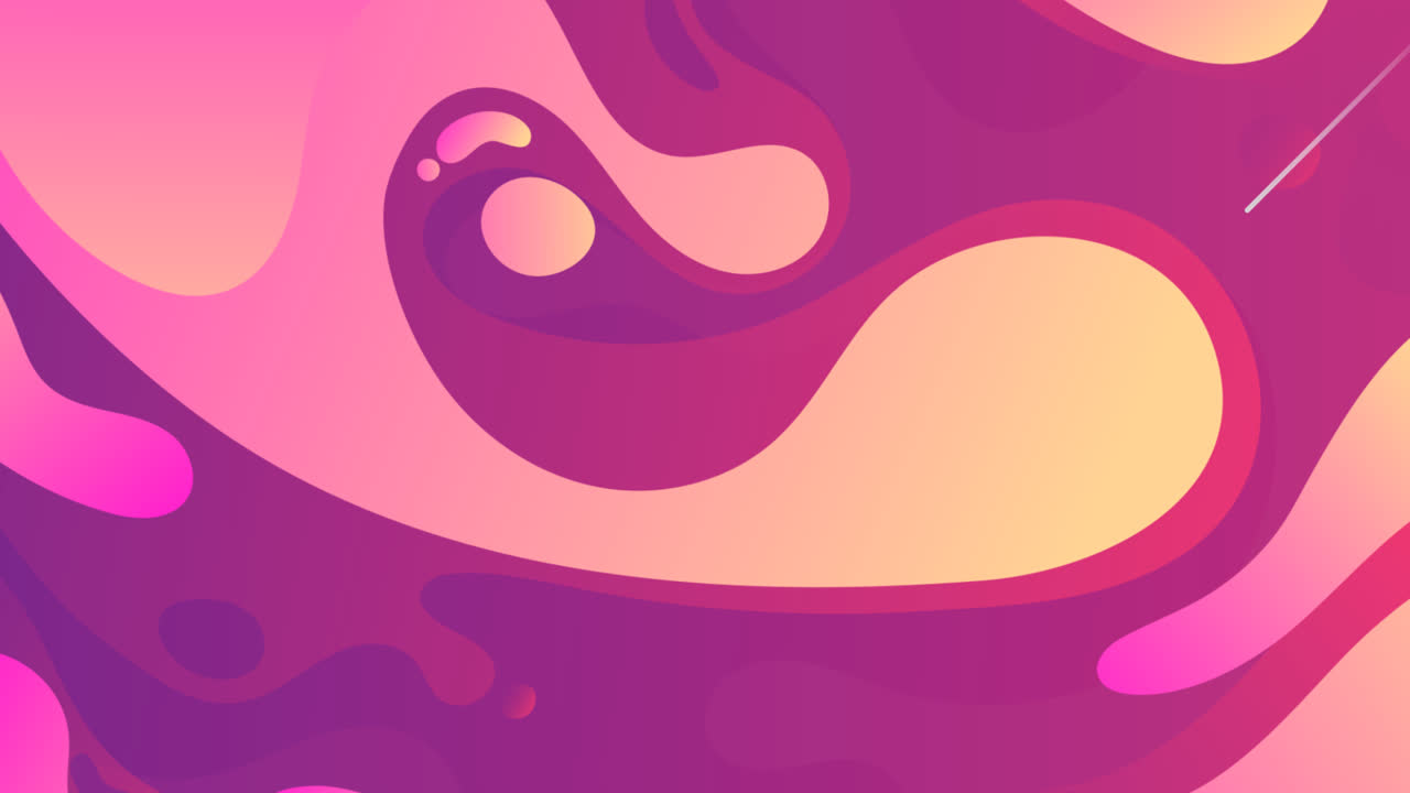 Motion Graphic of Colorful gradient liquid background