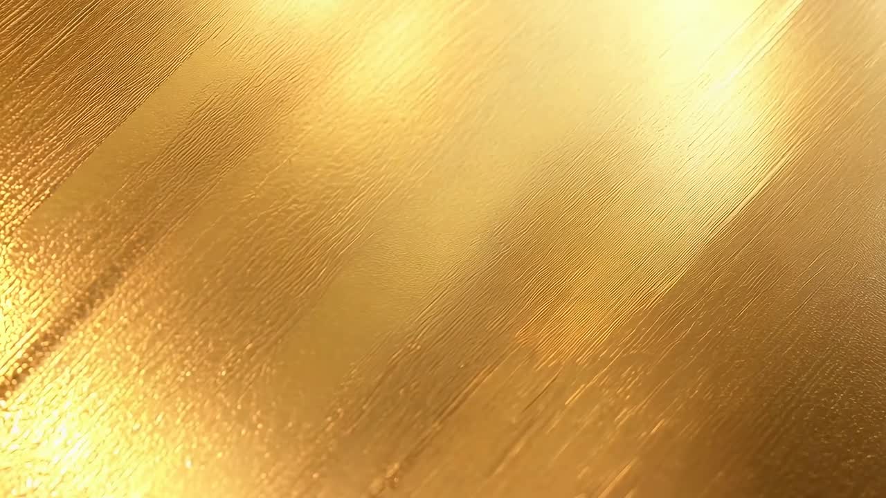 Close-up shot of a textured golden surface with soft lighting, creating ...