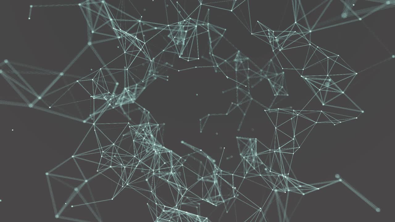 Technology Abstract Geometric Background Plexus