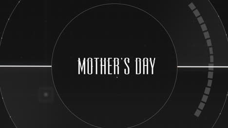 Día-De-La-Madre-Con-Elementos-Hud-En-Pantalla-Digital