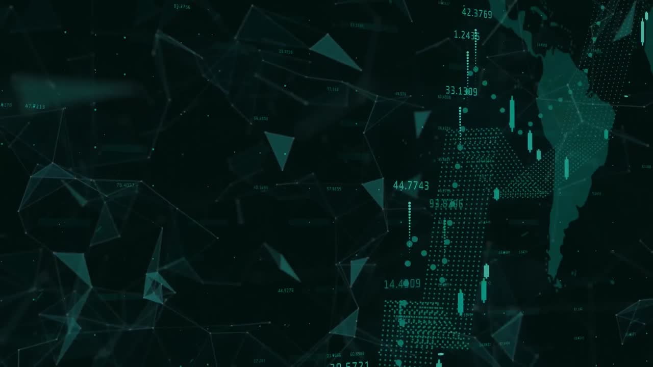 Financial data processing against plexus networks