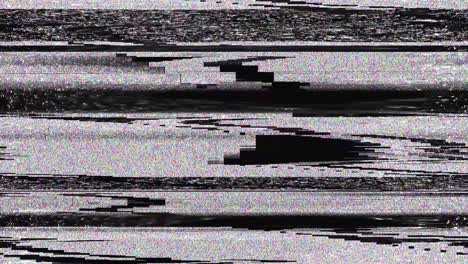 glitch noise static television vfx visual video effects stripes loop animation background.