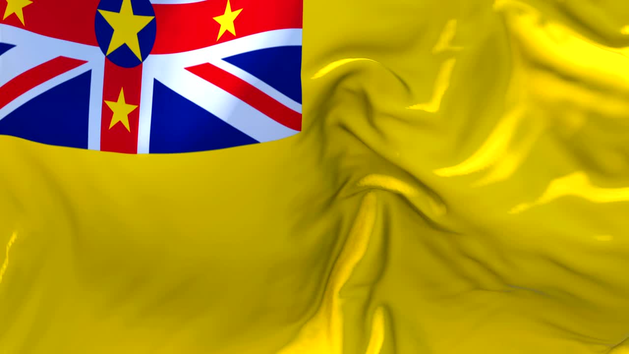 바람의 느린 동작 애니메이션에서 날아다니는 4k 현실적인 직물 텍스처 발은 바람이 불어오는 날에 부드럽게 부는 연속적인 원활한 루프 배경입니다.