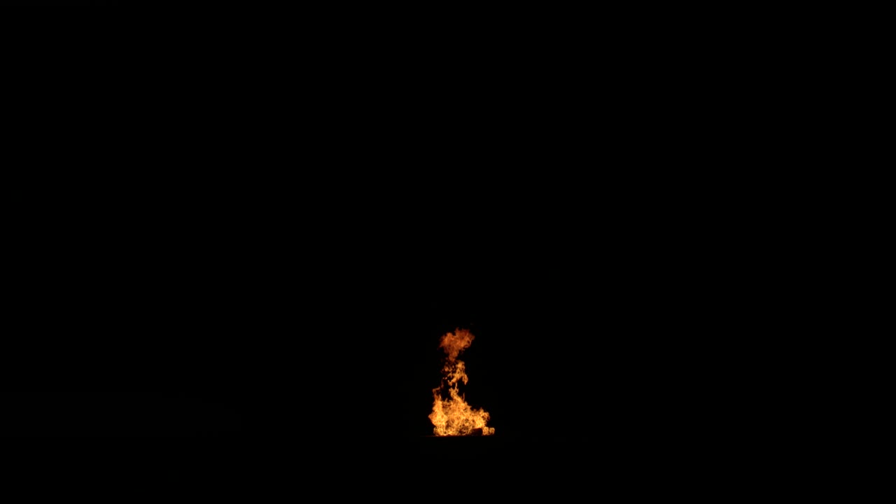 Premium stock video Big fire explosion ground sparks from the bottom