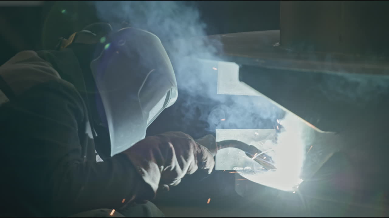 Welding in Progress