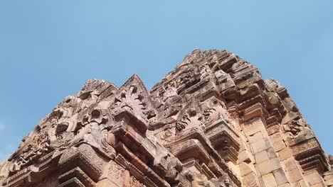 ancient prasat hin phnom rung , the historical landmark of burirum province, thailand