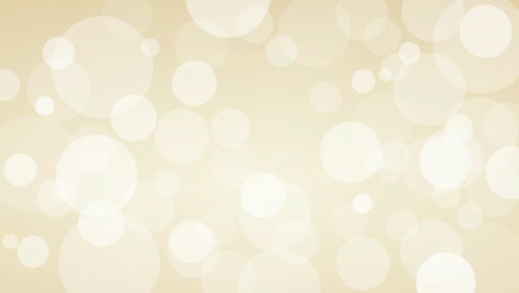 fondo de navidad en bucle - luz borrosa brillante. ilustración animada en fondo dorado