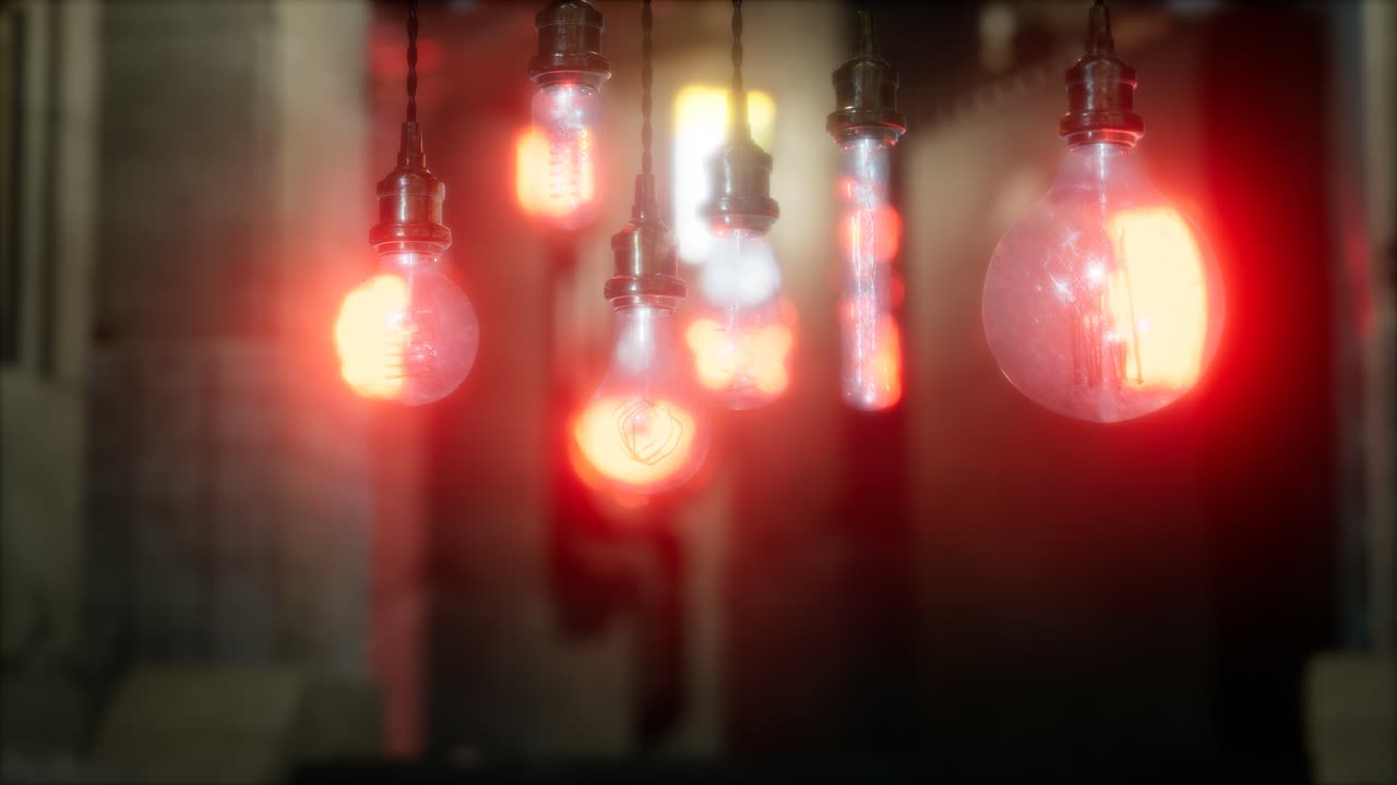 vieja bombilla incandescente retro vintage