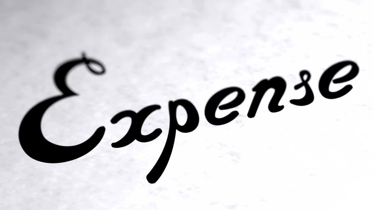 "gastos" en la página. las imágenes de bucle tienen resolución de 4k.