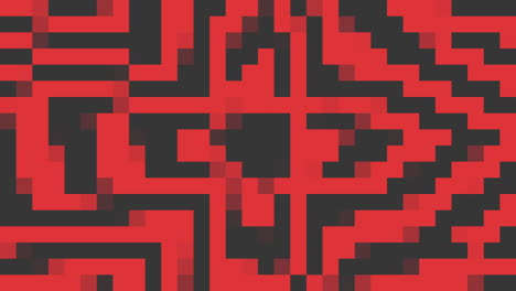 Red-pixels-in-8-bit-pattern-on-black-gradient