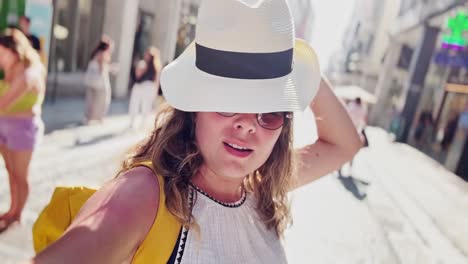 athens travel diary: vlogger on historic walk