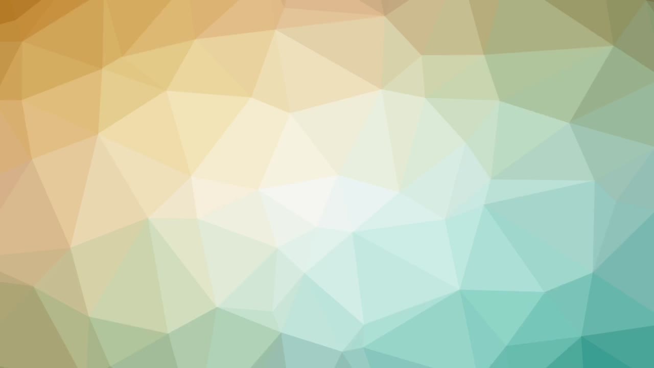 fondo poligonal bajo con movimiento de bucle sin fin y colores vibrantes