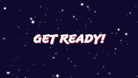 animation of words get ready